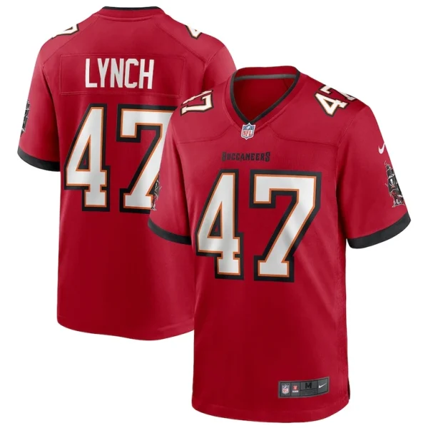 John lynch tampa bay buccaneers nike game retired player jersey Red