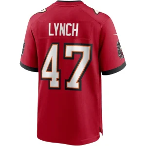 John lynch tampa bay buccaneers nike game retired player jersey Red L