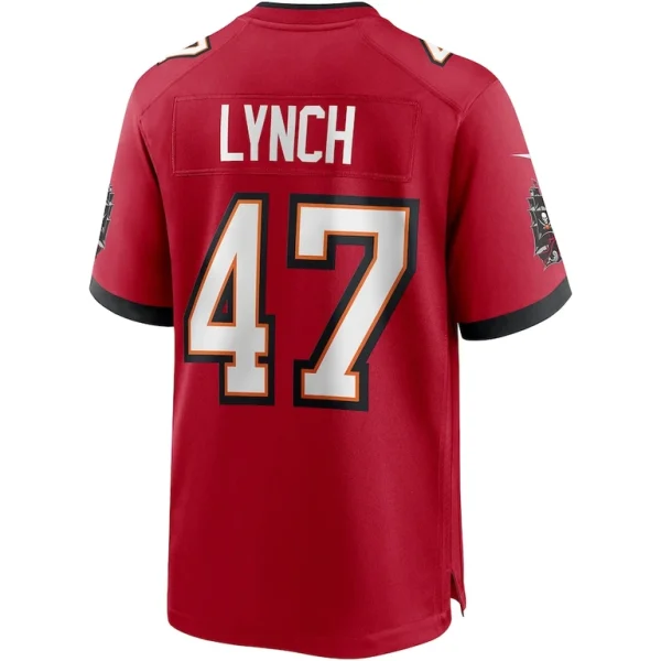 John lynch tampa bay buccaneers nike game retired player jersey Red L