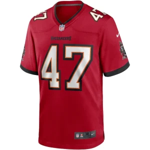John lynch tampa bay buccaneers nike game retired player jersey Red M