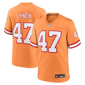 John lynch tampa bay buccaneers nike throwback game jersey Orange