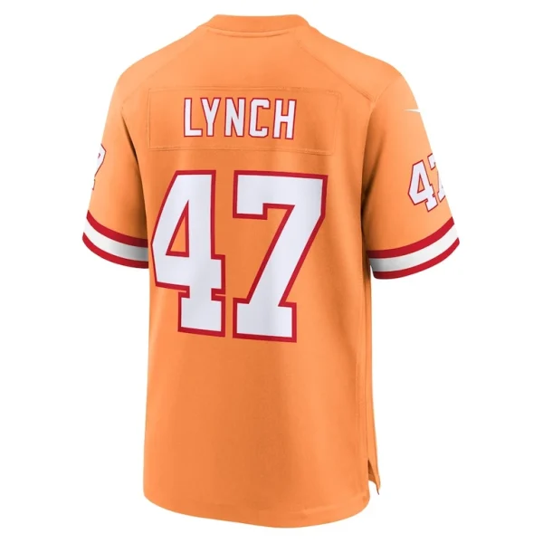 John lynch tampa bay buccaneers nike throwback game jersey Orange L