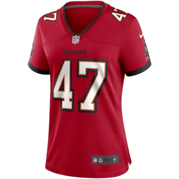 John lynch tampa bay buccaneers nike womens game retired player jersey Red M