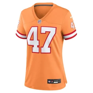 John lynch tampa bay buccaneers nike womens throwback game jersey Orange M
