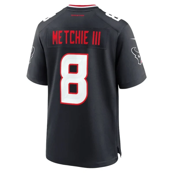 John metchie iii houston texans nike team game jersey Navy L