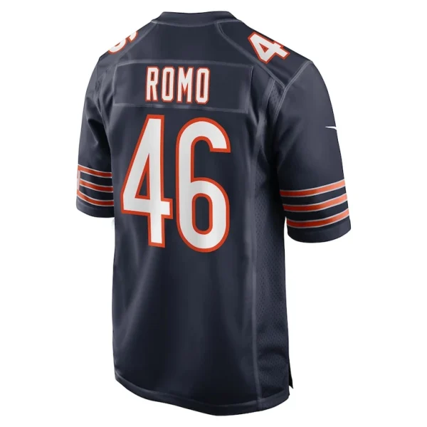 John parker romo chicago bears nike team game jersey Navy L