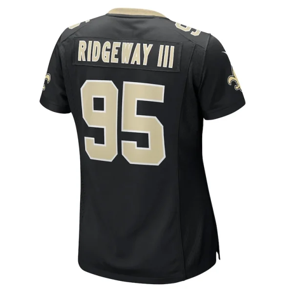 John ridgeway iii new orleans saints nike womens game jersey Black L
