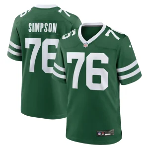 John simpson new york jets nike game jersey Legacy green