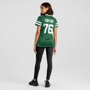 John simpson new york jets nike womens game jersey Legacy green 2XL
