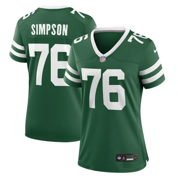 John simpson new york jets nike womens game jersey Legacy green