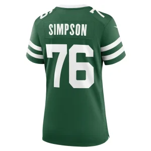 John simpson new york jets nike womens game jersey Legacy green L