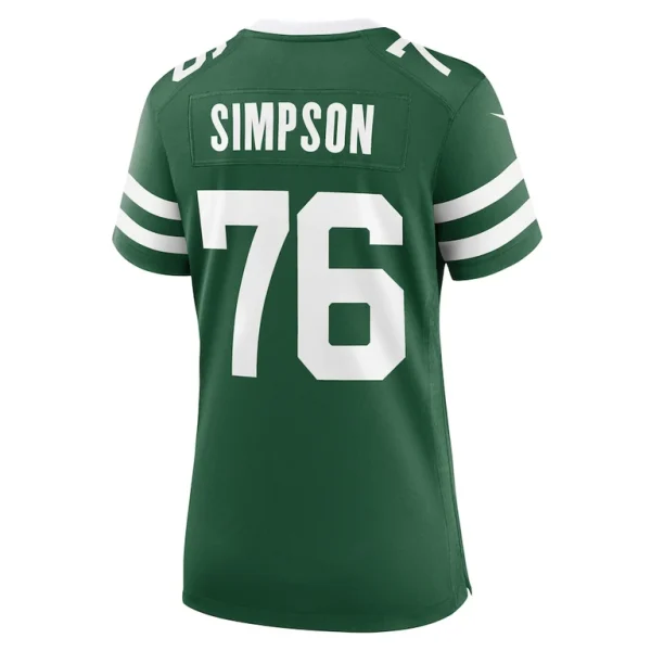 John simpson new york jets nike womens game jersey Legacy green L