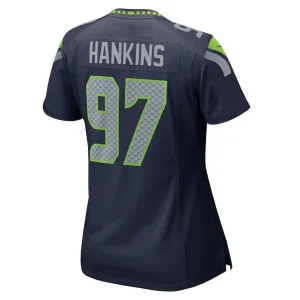 Johnathan hankins seattle seahawks nike womens team game jersey College navy L