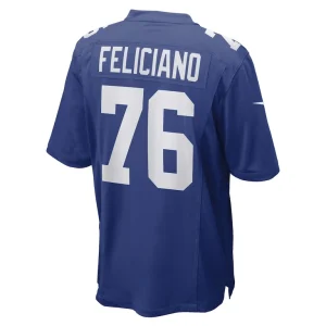 Jon feliciano new york giants nike game player jersey Royal L