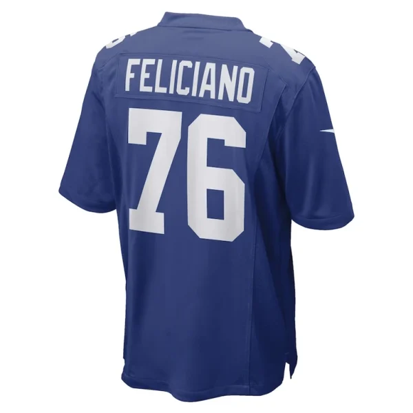 Jon feliciano new york giants nike game player jersey Royal L