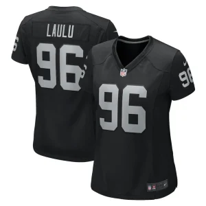 Jonah laulu las vegas raiders nike womens game jersey Black
