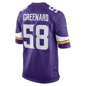 Jonathan greenard minnesota vikings nike team game jersey Purple L