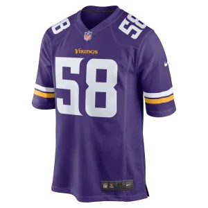 Jonathan greenard minnesota vikings nike team game jersey Purple M