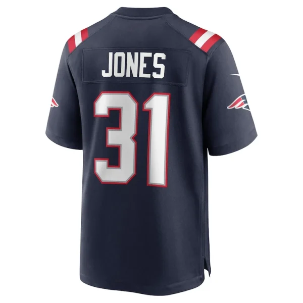 Jonathan jones new england patriots nike game jersey Navy L