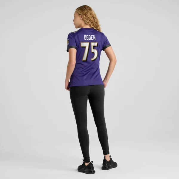 Jonathan ogden baltimore ravens nike womens game retired player jersey Purple 2XL