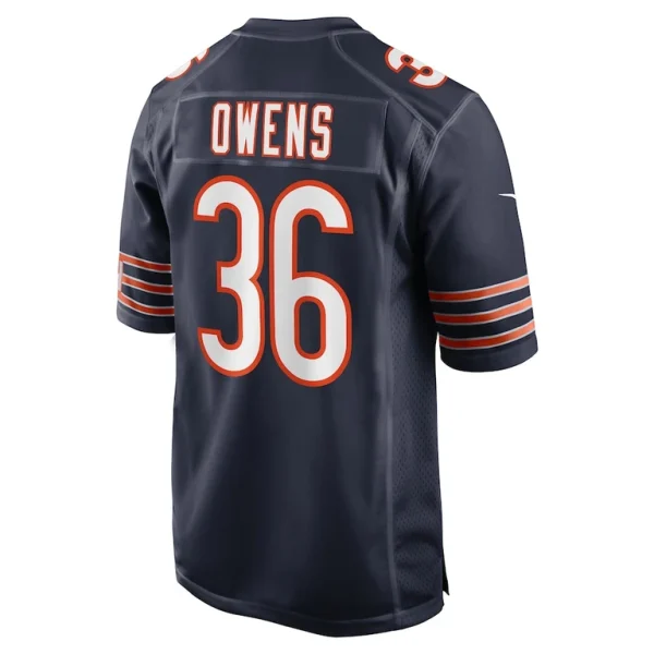 Jonathan owens chicago bears nike game jersey Navy L