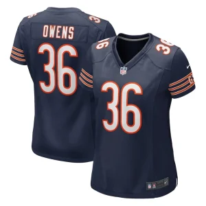 Jonathan owens chicago bears nike womens game jersey Navy