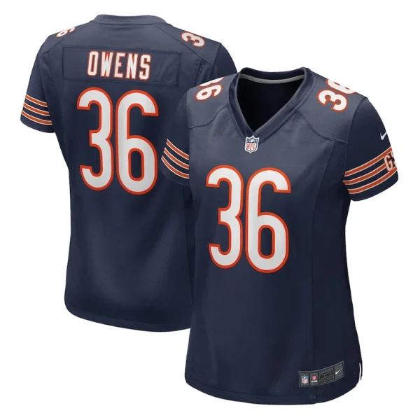 Jonathan owens chicago bears nike womens game jersey Navy