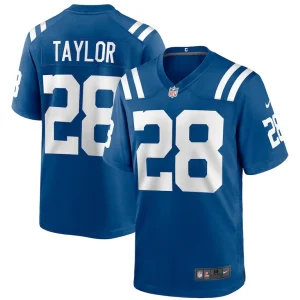 Jonathan taylor indianapolis colts nike game jersey Royal