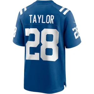 Jonathan taylor indianapolis colts nike game jersey Royal L