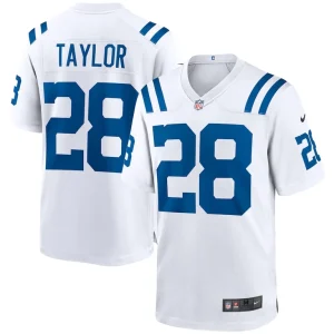 Jonathan taylor indianapolis colts nike game jersey White