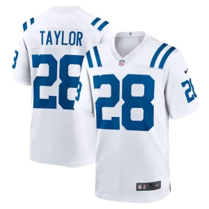 Jonathan taylor indianapolis colts nike player game jersey White