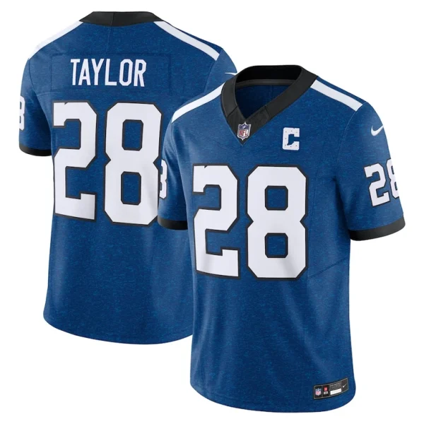 Jonathan taylor indianapolis colts nike vapor f.u.s.e. limited jersey Blue