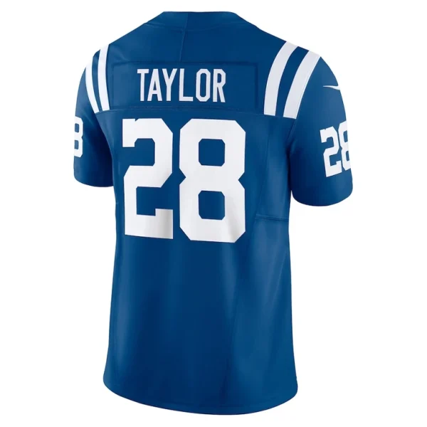 Jonathan taylor indianapolis colts nike vapor f.u.s.e. limited jersey Royal L