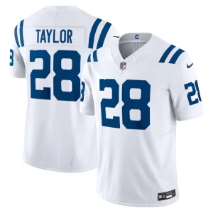 Jonathan taylor indianapolis colts nike vapor f.u.s.e. limited jersey White