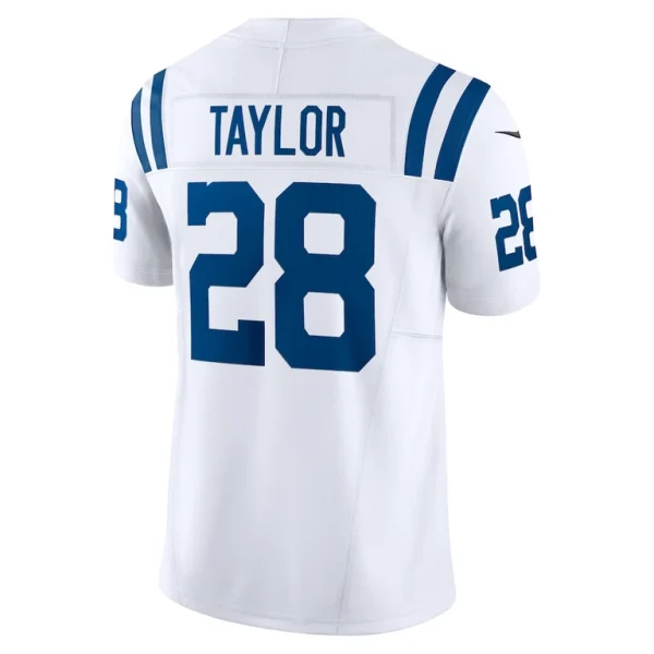 Jonathan taylor indianapolis colts nike vapor f.u.s.e. limited jersey White L