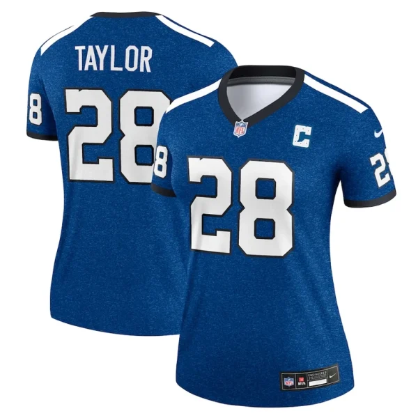 Jonathan taylor indianapolis colts nike womens alternate legend player performance top Royal
