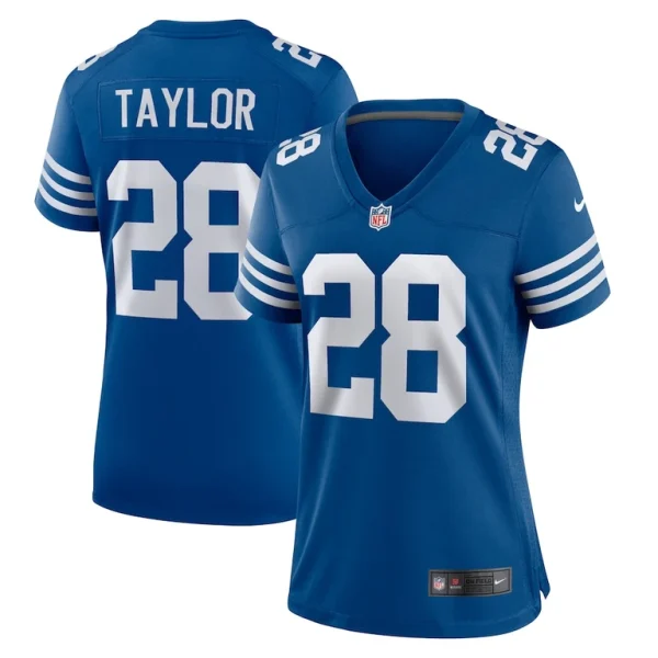 Jonathan taylor indianapolis colts nike womens game player jersey Royal