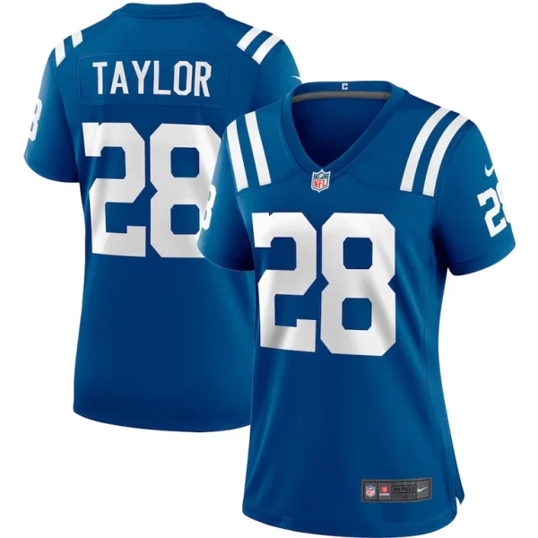 Jonathan taylor indianapolis colts nike womens player game jersey Royal