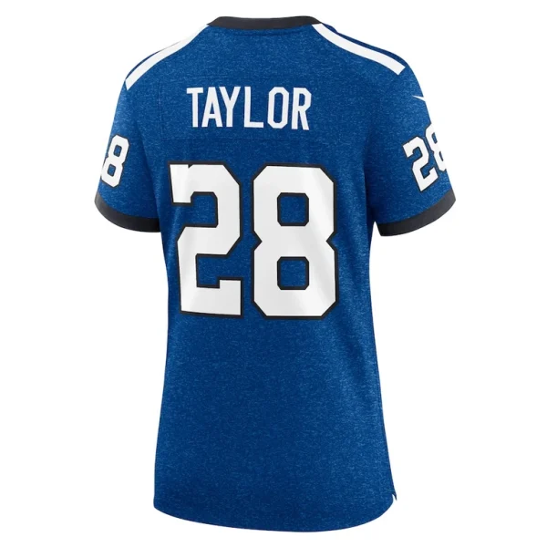 Jonathan taylor indianapolis colts nike womens player jersey Royal L