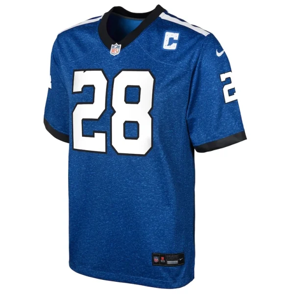 Jonathan taylor indianapolis colts nike youth game jersey Blue Yth M