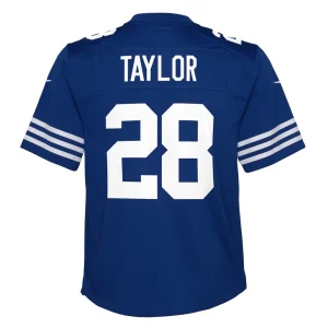 Jonathan taylor indianapolis colts nike youth game jersey Royal Yth L