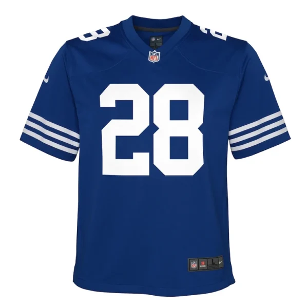 Jonathan taylor indianapolis colts nike youth game jersey Royal Yth M