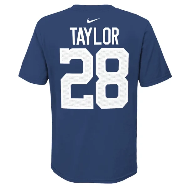 Jonathan taylor indianapolis colts nike youth team pride player name number t shirt Royal Yth L