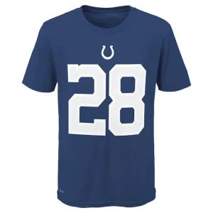 Jonathan taylor indianapolis colts nike youth team pride player name number t shirt Royal Yth M