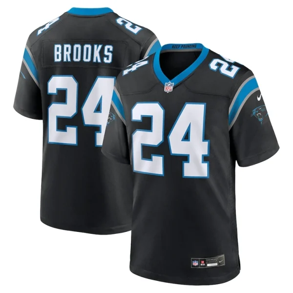 Jonathon brooks carolina panthers nike game jersey Black