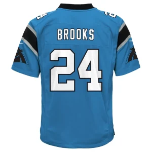 Jonathon brooks carolina panthers nike youth alternate game jersey Blue Yth L