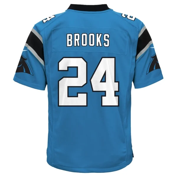 Jonathon brooks carolina panthers nike youth alternate game jersey Blue Yth L