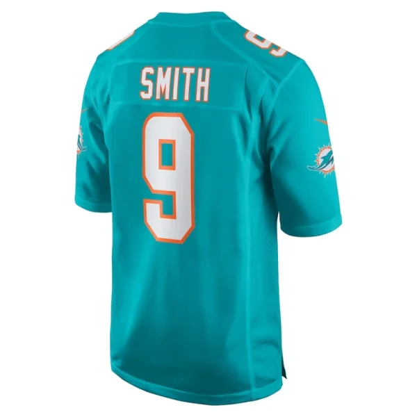 Jonnu smith miami dolphins nike game jersey Aqua L
