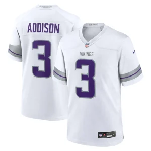 Jordan addison minnesota vikings nike alternate game player jersey White