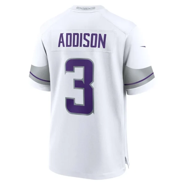 Jordan addison minnesota vikings nike alternate game player jersey White L